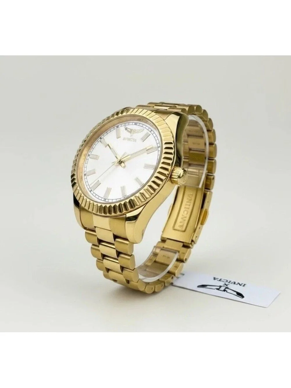 Invicta Specialty I 40mm Gold and Silver Men’s Watch 69005 Stainless Steel New